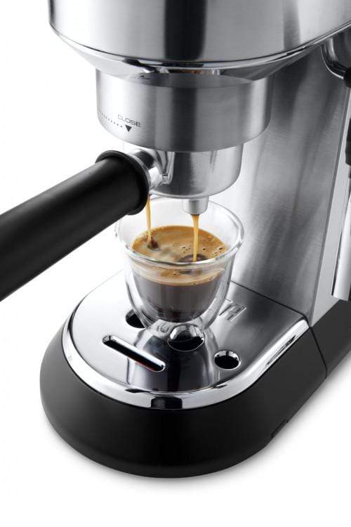 Delonghi Dedica Style Pump Espresso  Coffee Machine, Metallic - Ec685.M