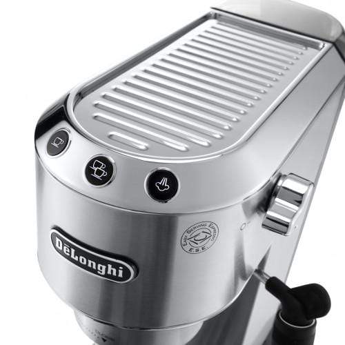 Delonghi Dedica Style Pump Espresso  Coffee Machine, Metallic - Ec685.M