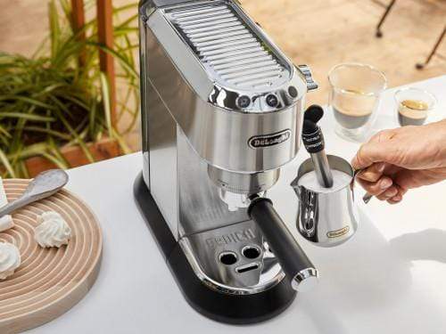 Delonghi Dedica Style Pump Espresso  Coffee Machine, Metallic - Ec685.M