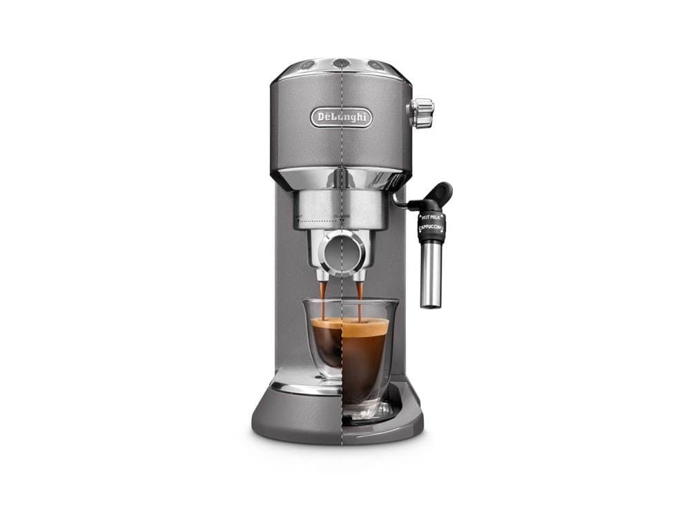 Delonghi Dedica Metallics Pump Espresso Ec785.Gy