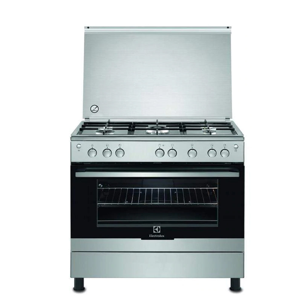 Electrolux  90X60 Full Gas Cooker Steel - Ekg9000A4X