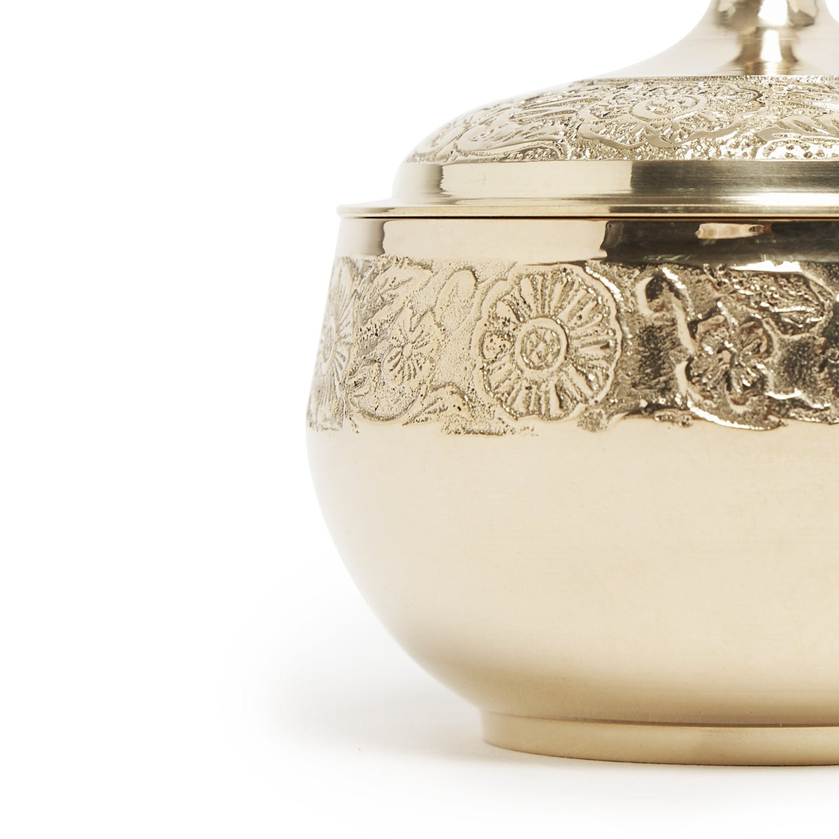 Fine Finish Handmade Kulfi Embosed Polish