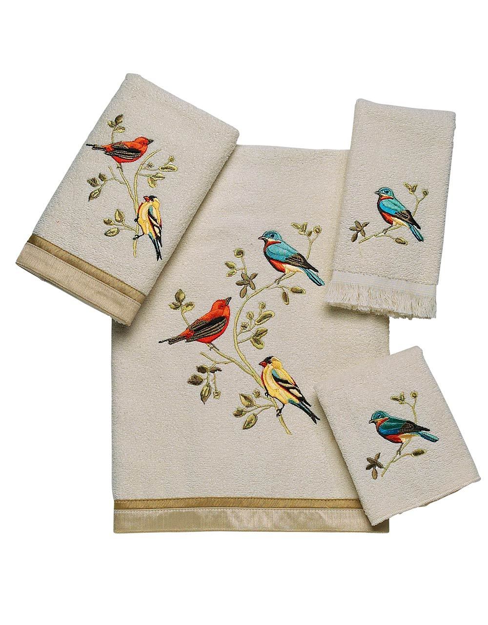 Avanti Glided Birds Bath Towel-11984Bt