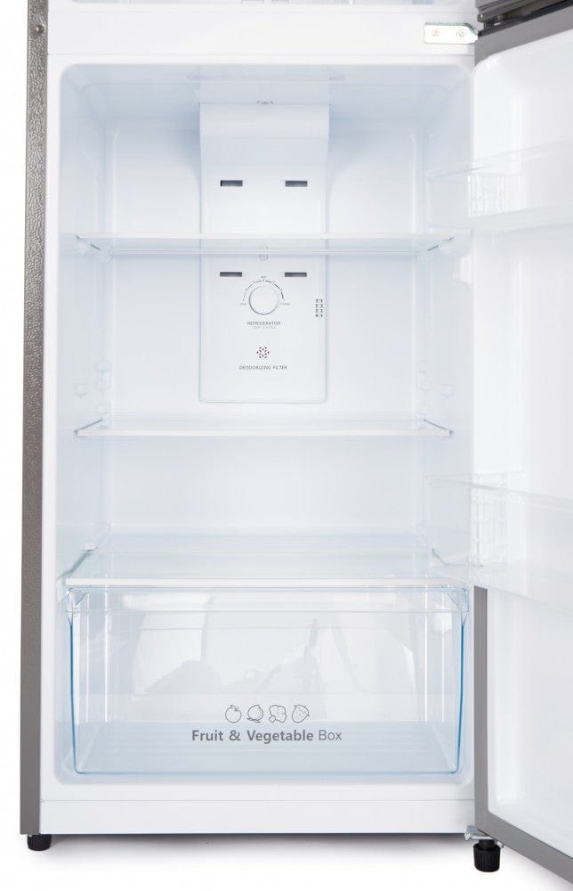 Hoover 260 Litres  Top Mount Refrigerator,Silver Htr-H260-S