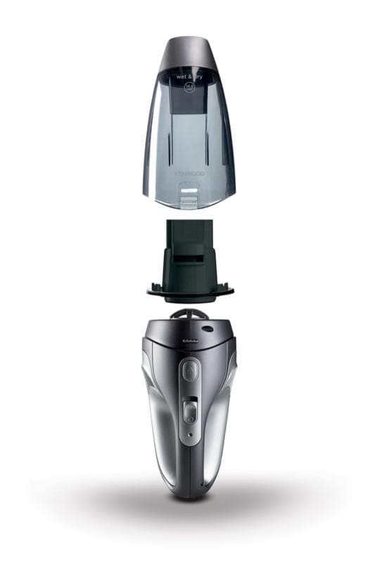 Kenwood Wet And Dry Hand Vacuum Silver Hvp19.000Si
