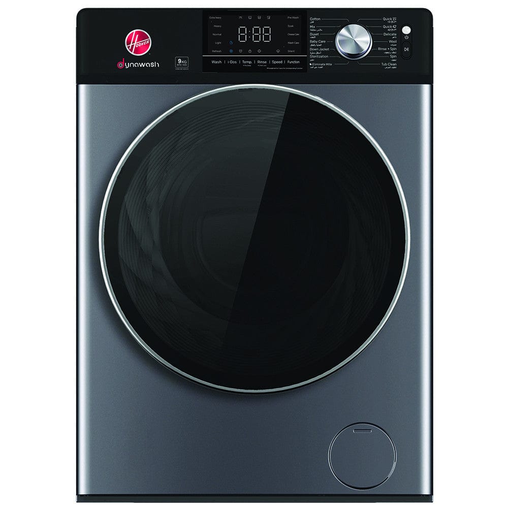 Hoover Direct Drive Front Load Washing Machine, Silver Hwm-S914Id-S