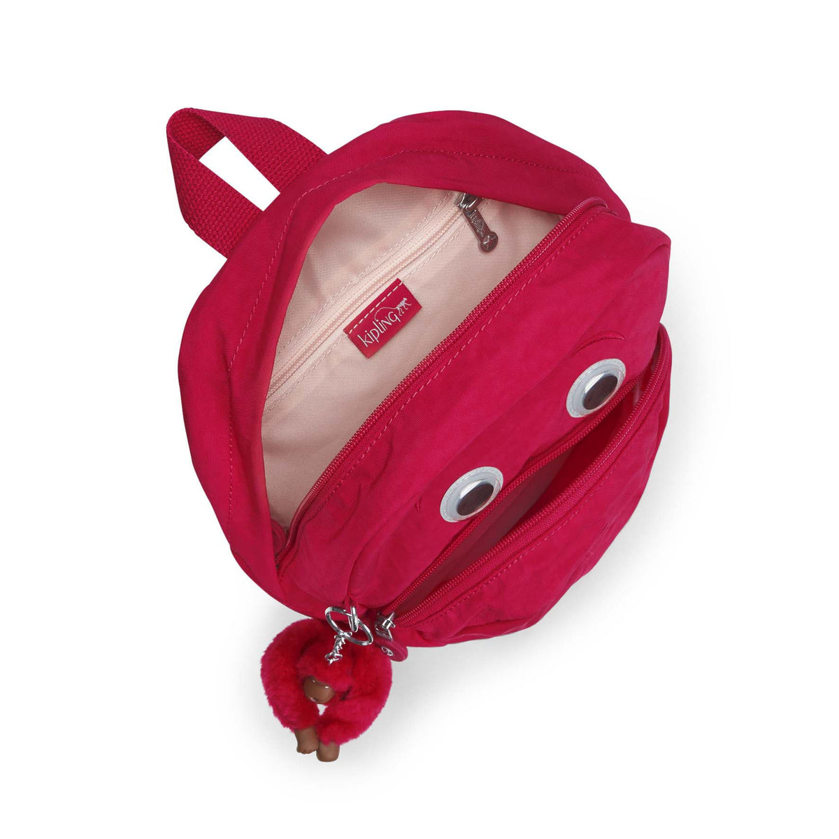 Kipling-Faster-Kids Backpack-True Pink-00253-09F