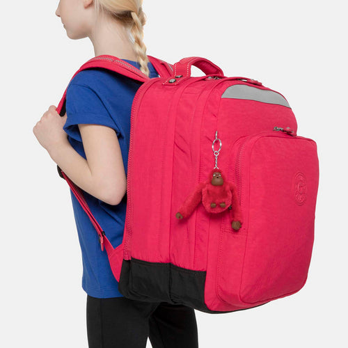 Kipling-College Up-Large Backpack (With Laptop Protection)-True Pink-06666-09F