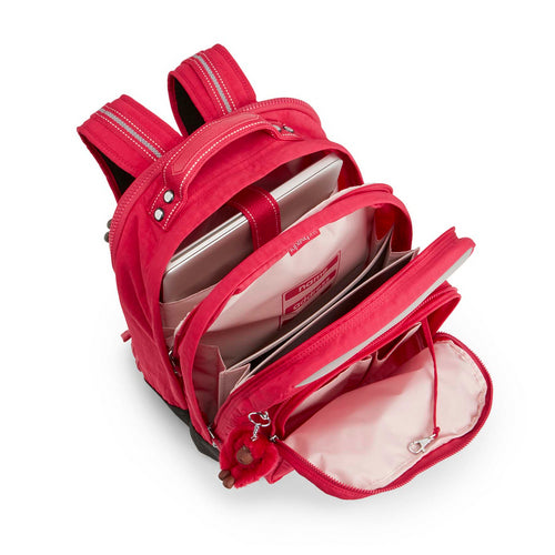 Kipling-College Up-Large Backpack (With Laptop Protection)-True Pink-06666-09F