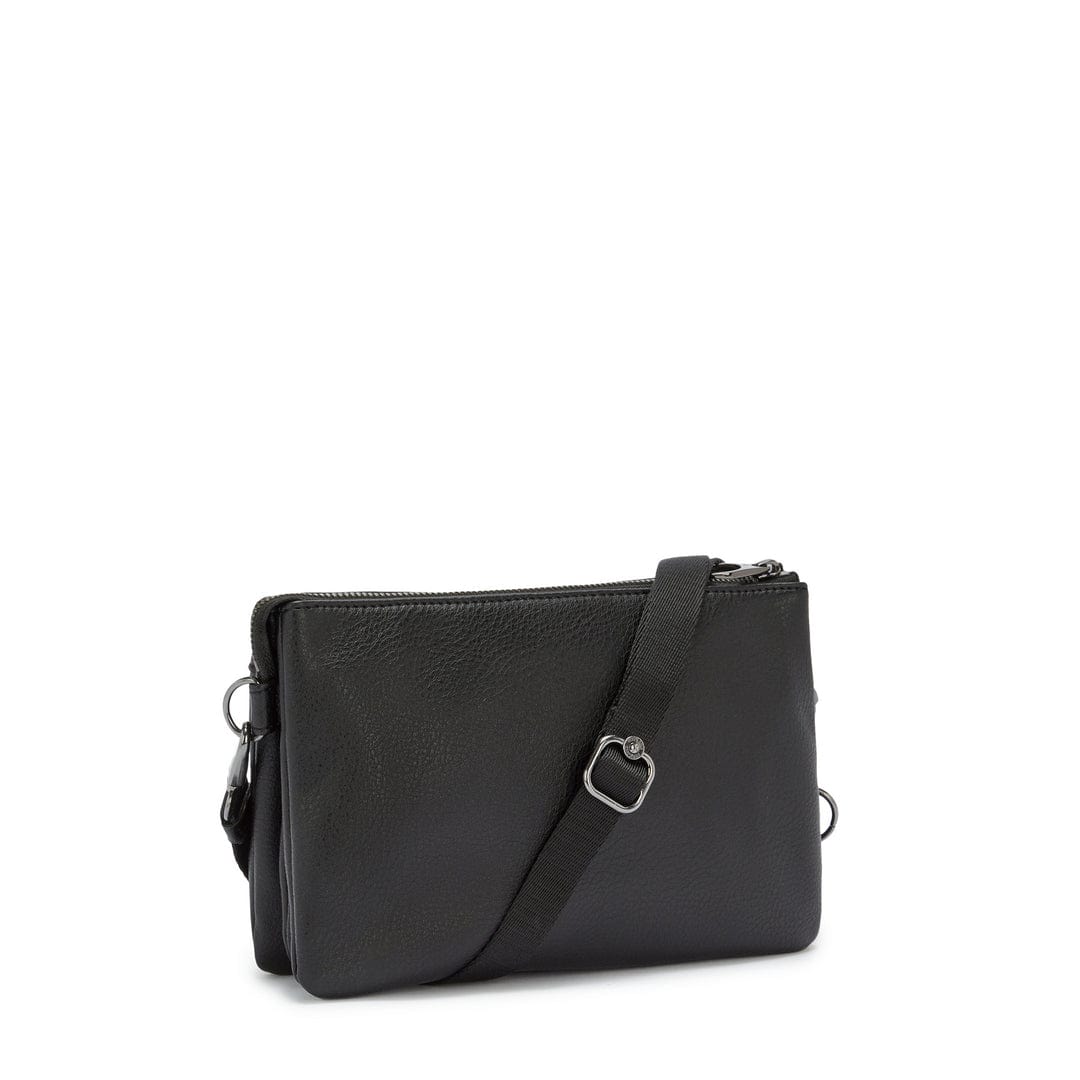 KIPLING-RIRI-Large pouch with Crossbody strap-Black VL Bl-I3726-T07
