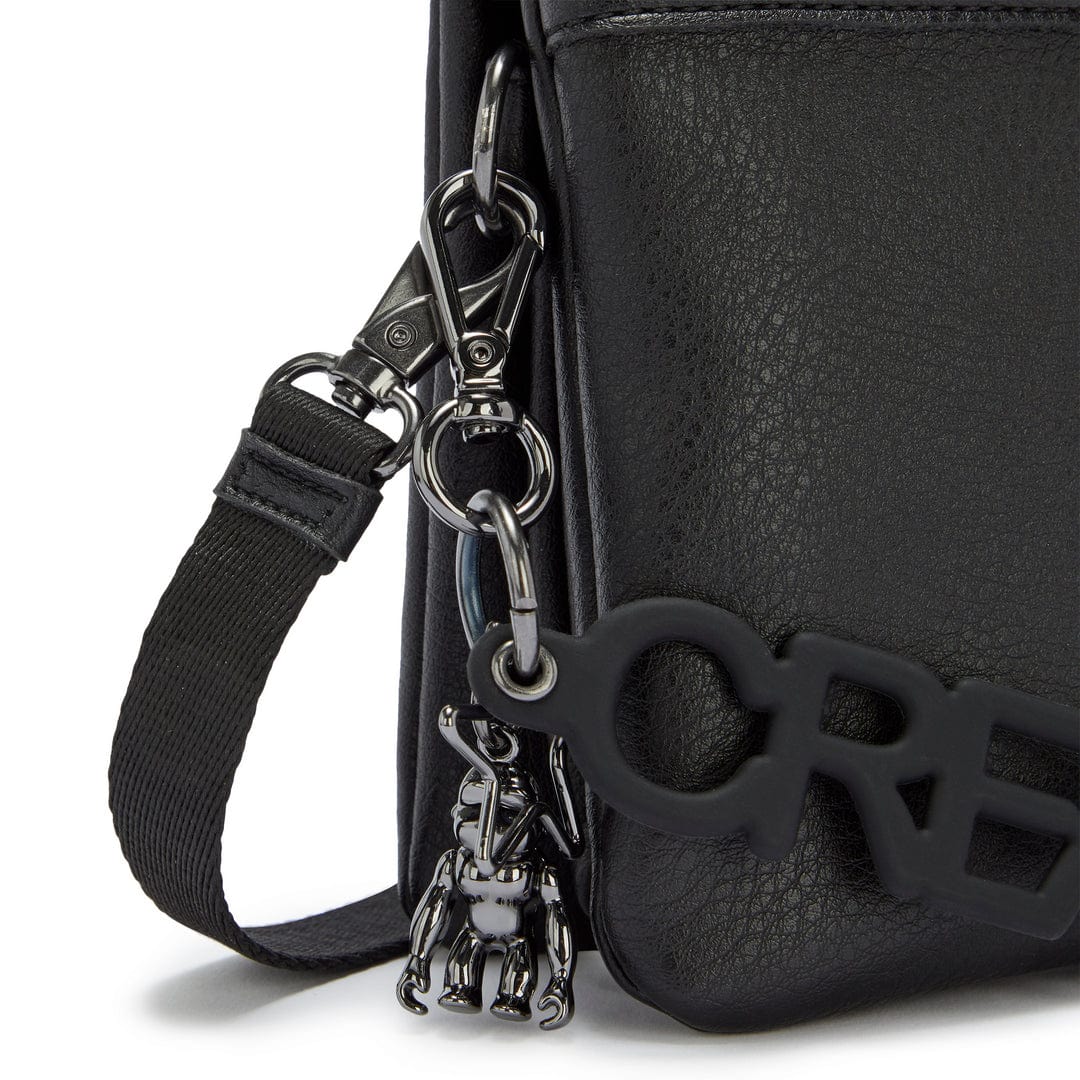 KIPLING-RIRI-Large pouch with Crossbody strap-Black VL Bl-I3726-T07