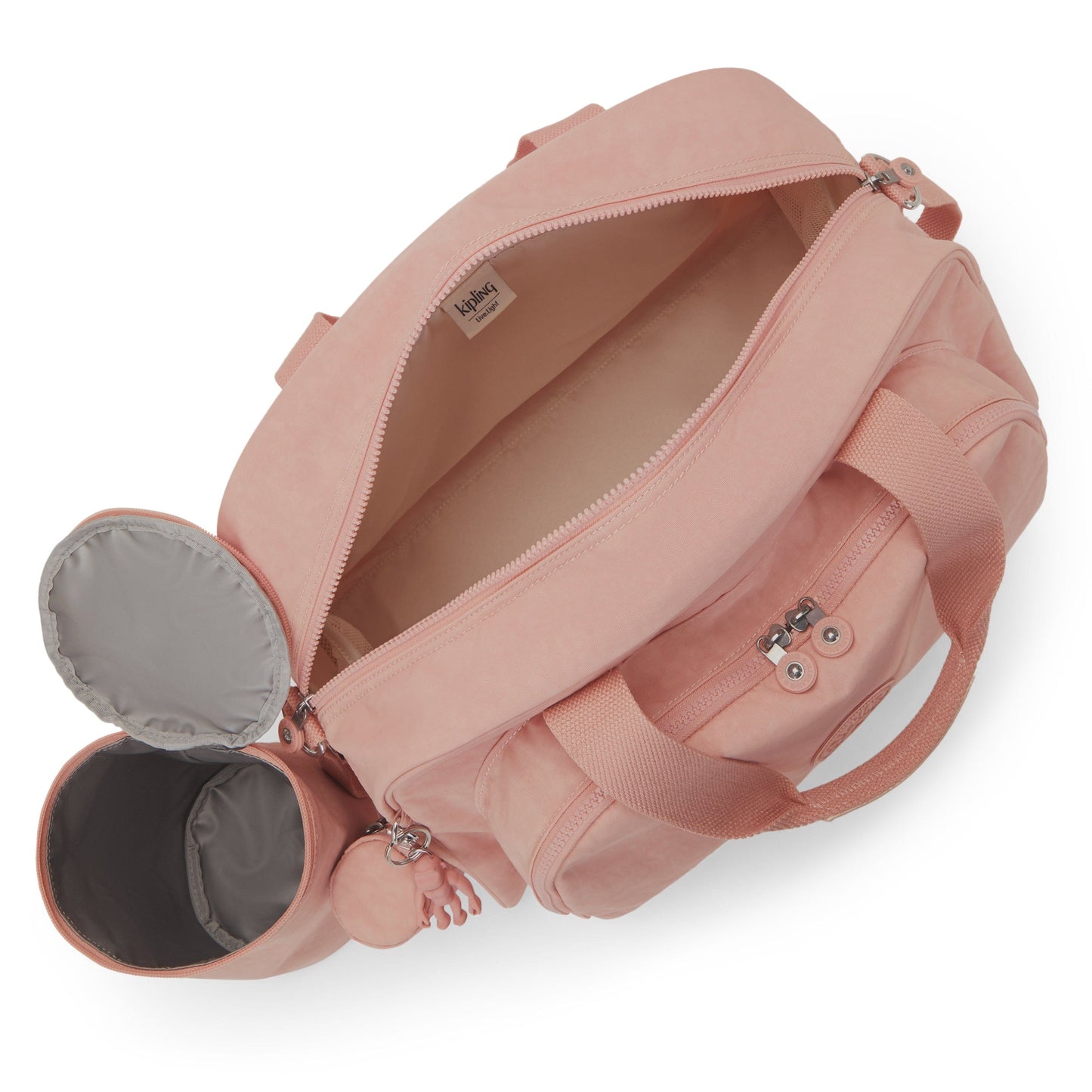 Kipling-Camama-Large Babybag (With Changing Mat)-Tender Rose-10153-D8E