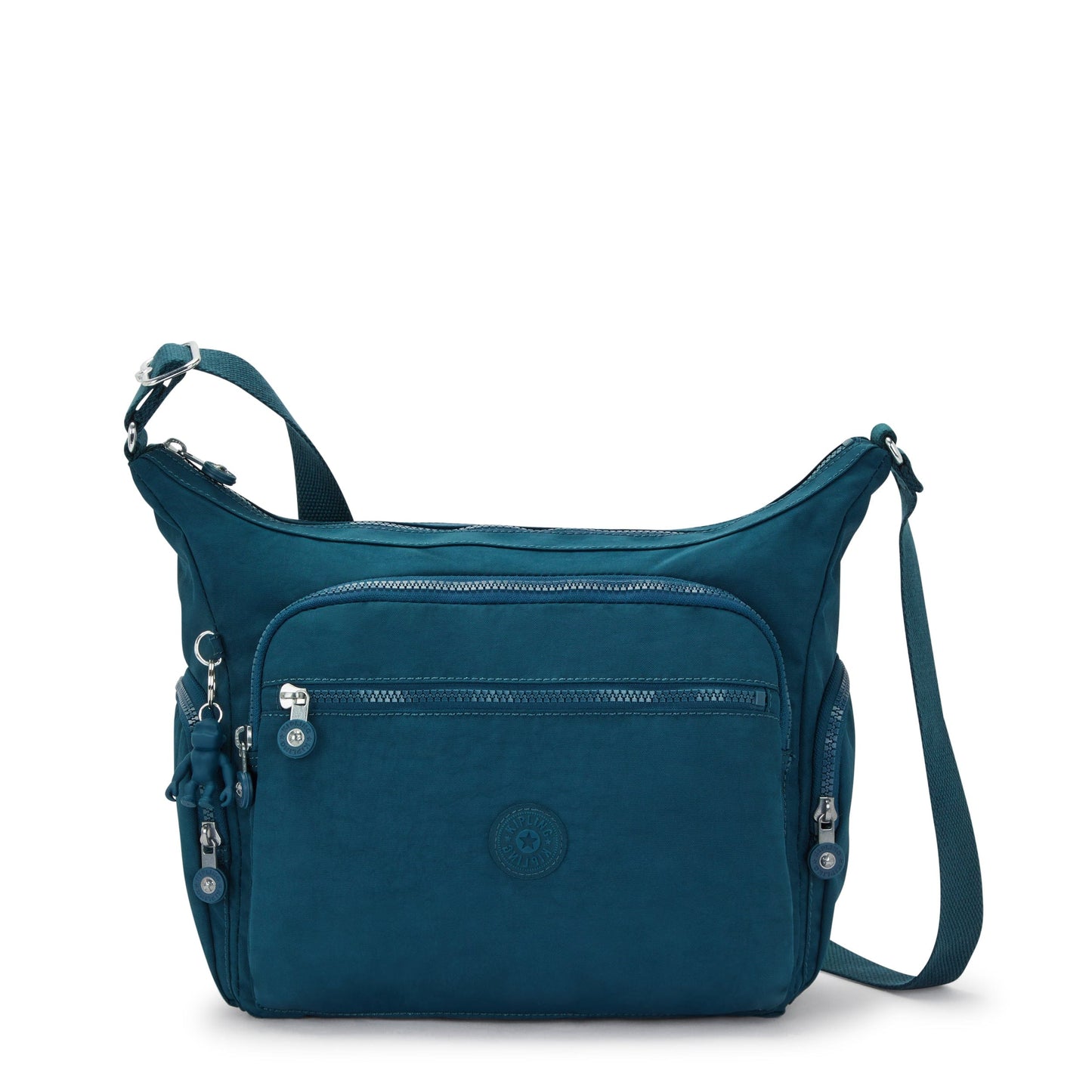 KIPLING-Gabbie-Medium Crossbody-Cosmic Emerald-15255-5HC