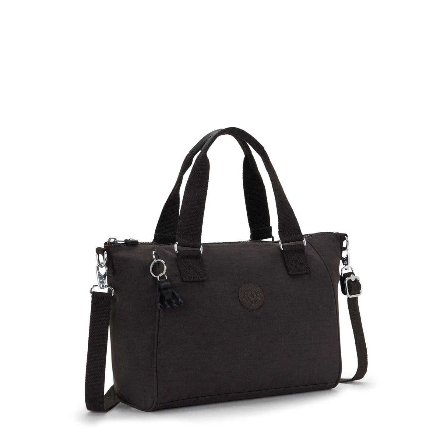 Kipling-Amiel-Medium Handbag (With Removable Shoulderstrap)-Nostalgic Brown-15371-G1R