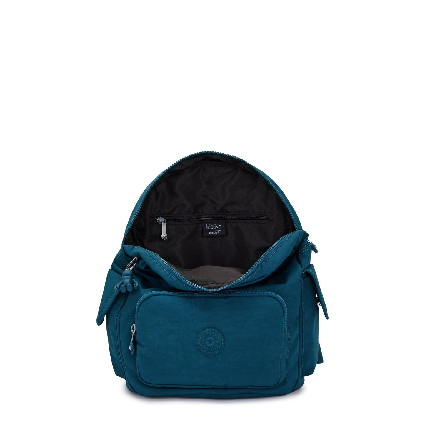 Kipling-City Pack S-Small Backpack-Cosmic Emerald-15635-5Hc