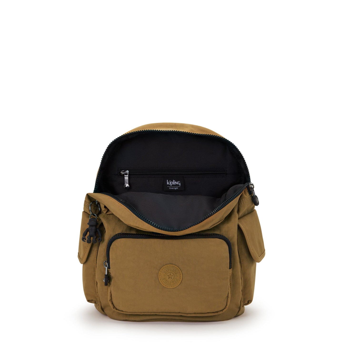 Kipling-City Pack S-Small Backpack-Warm Beige Combo-15635-Kz6