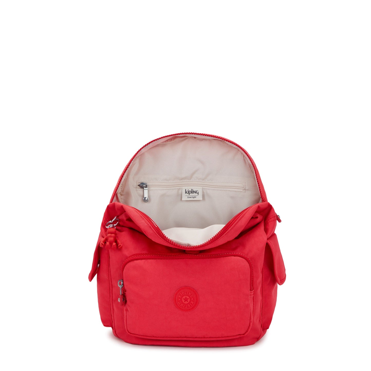 Kipling-City Pack S-Small Backpack-Party Pink-15635-N3D