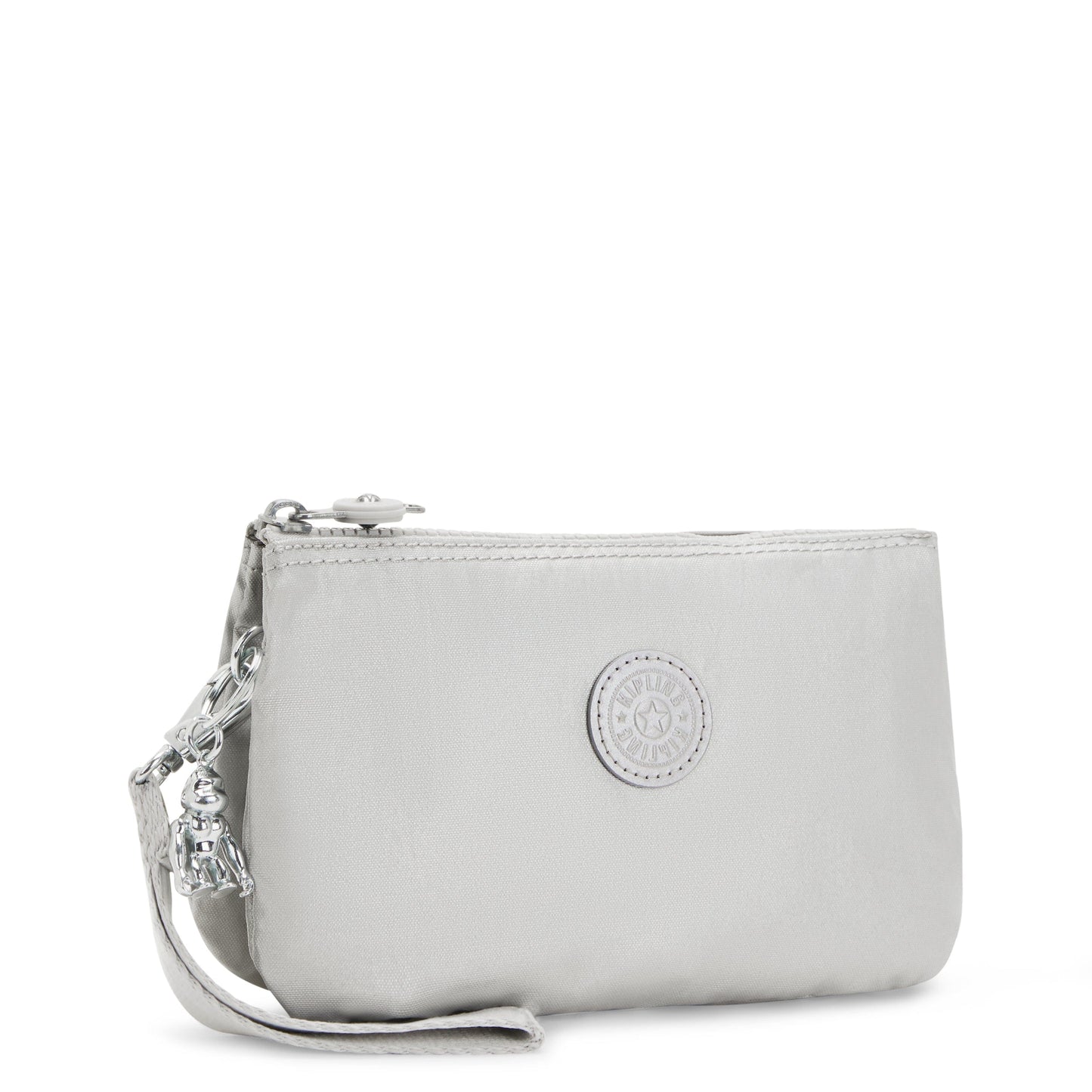 Kipling-Creativity Xl-Extra Large Purse (With Wristlet)-Bright Metallic-15813-Qd7