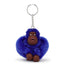 Kipling-Monkeyclip M Single-Medium Monkey Keyhangers-Electric Blue-16479-2Le