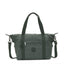 Kipling-Art-Medium Tote-Sign Green Embosse-21091-F6C