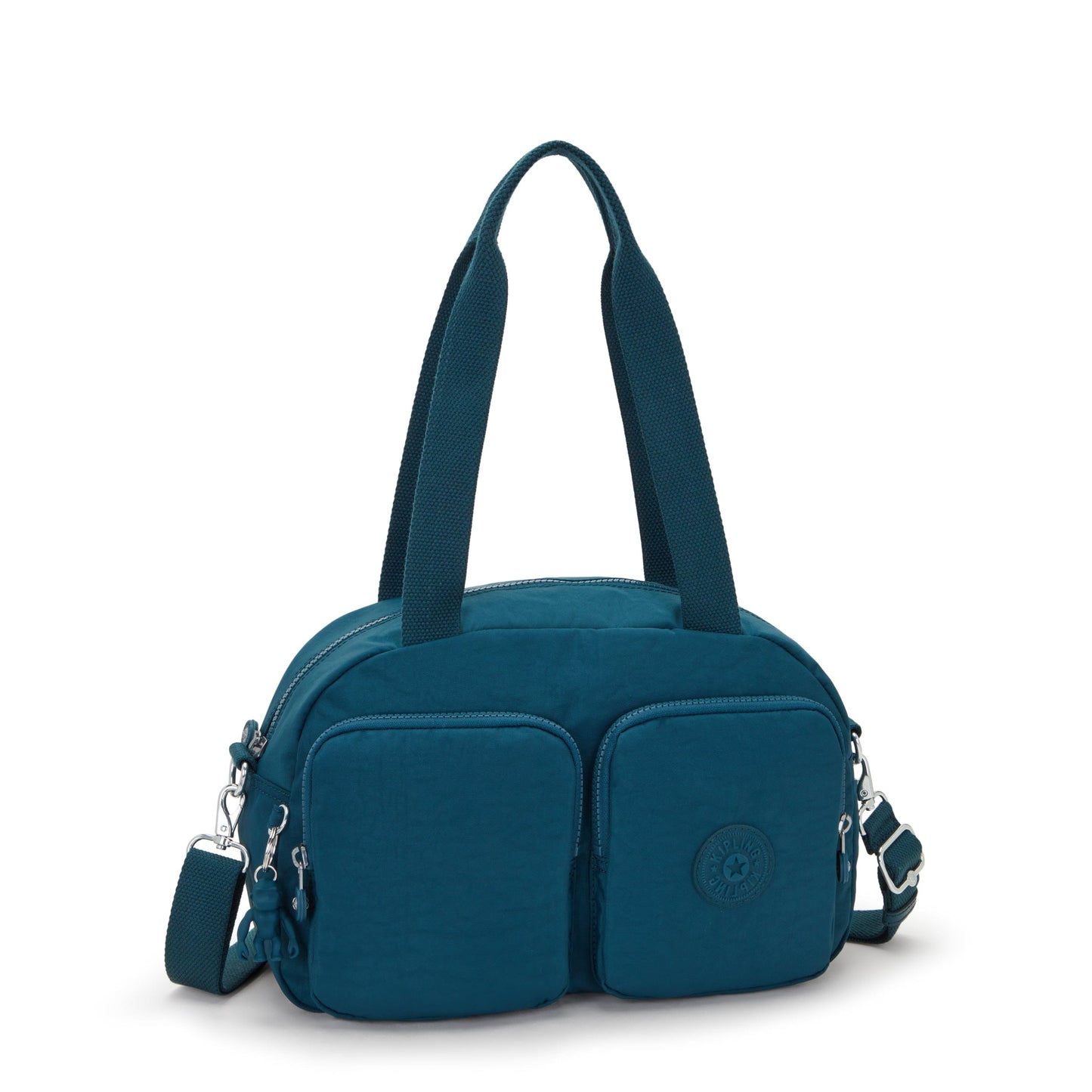 Kipling-Cool Defea-Medium Shoulderbag (With Removable Shoulderstrap)-Cosmic Emerald-I2849-5Hc