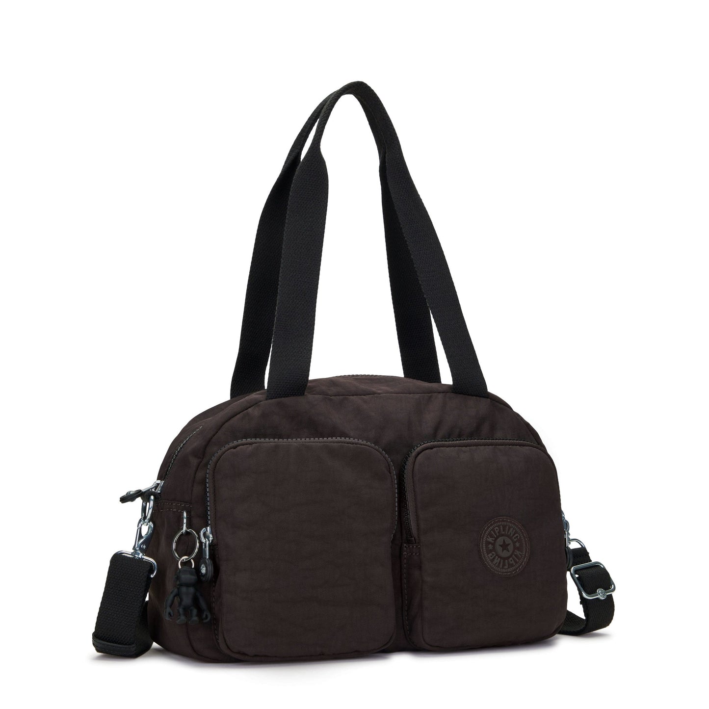 Kipling-Cool Defea-Medium Shoulderbag (With Removable Shoulderstrap)-Nostalgic Brown-I2849-G1R