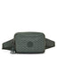 Kipling-Abanu Multi-Small Crossbody Convertible To Waistbag (With Removable Straps)-Sign Green Embosse-I3492-F6C