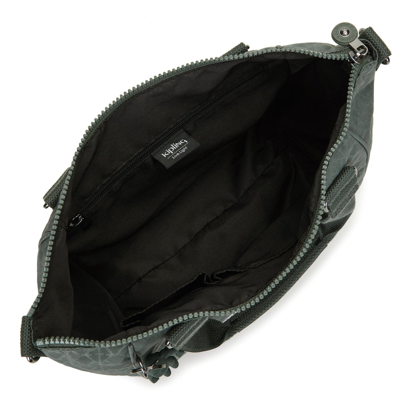 Kipling-Asseni Mini-Small Tote (With Removable Shoulderstrap)-Sign Green Embosse-I3572-F6C