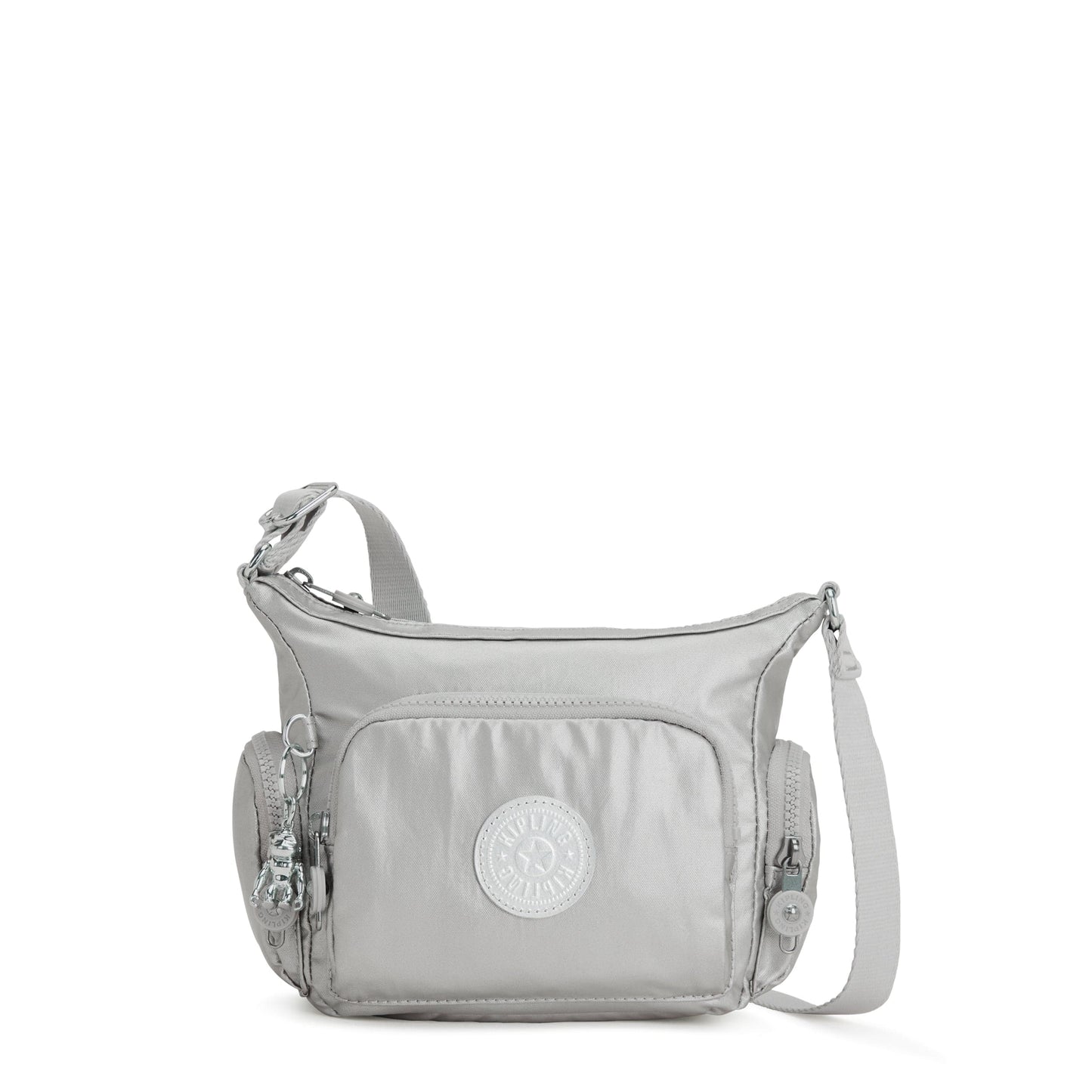 KIPLING-Gabbie Mini-Small crossbody-Bright Metallic-I3578-QD7