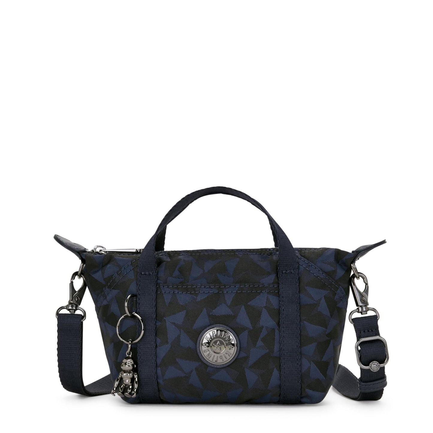 KIPLING-Art Compact-Small Crossbody (With Removable Shoulderstrap)-Endless Navy Jacquard-I3599-3QA