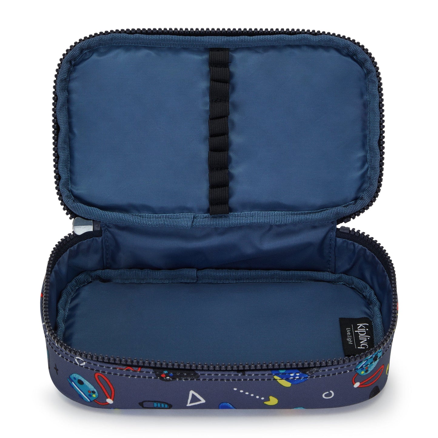 Kipling-50 Pens-Medium Pencase-Gaming Grey-I3707-T6T