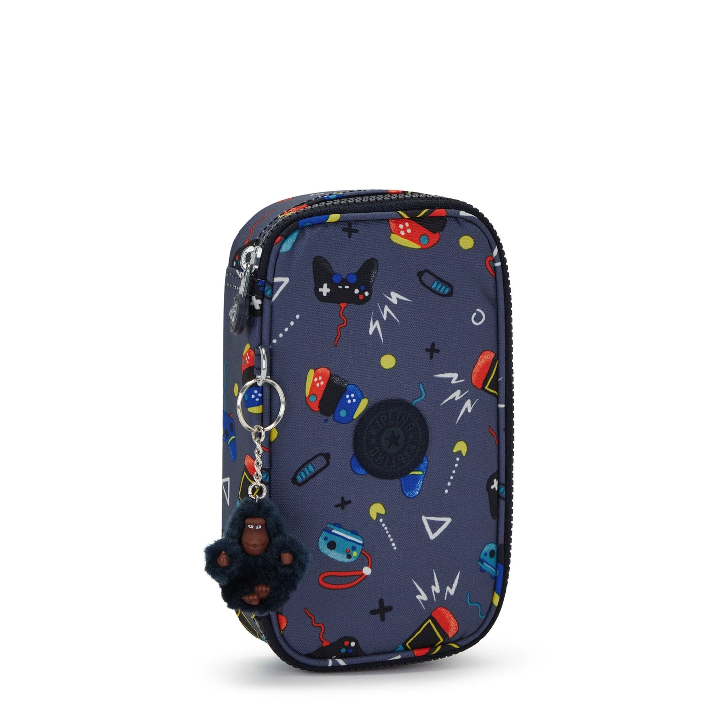 Kipling-50 Pens-Medium Pencase-Gaming Grey-I3707-T6T