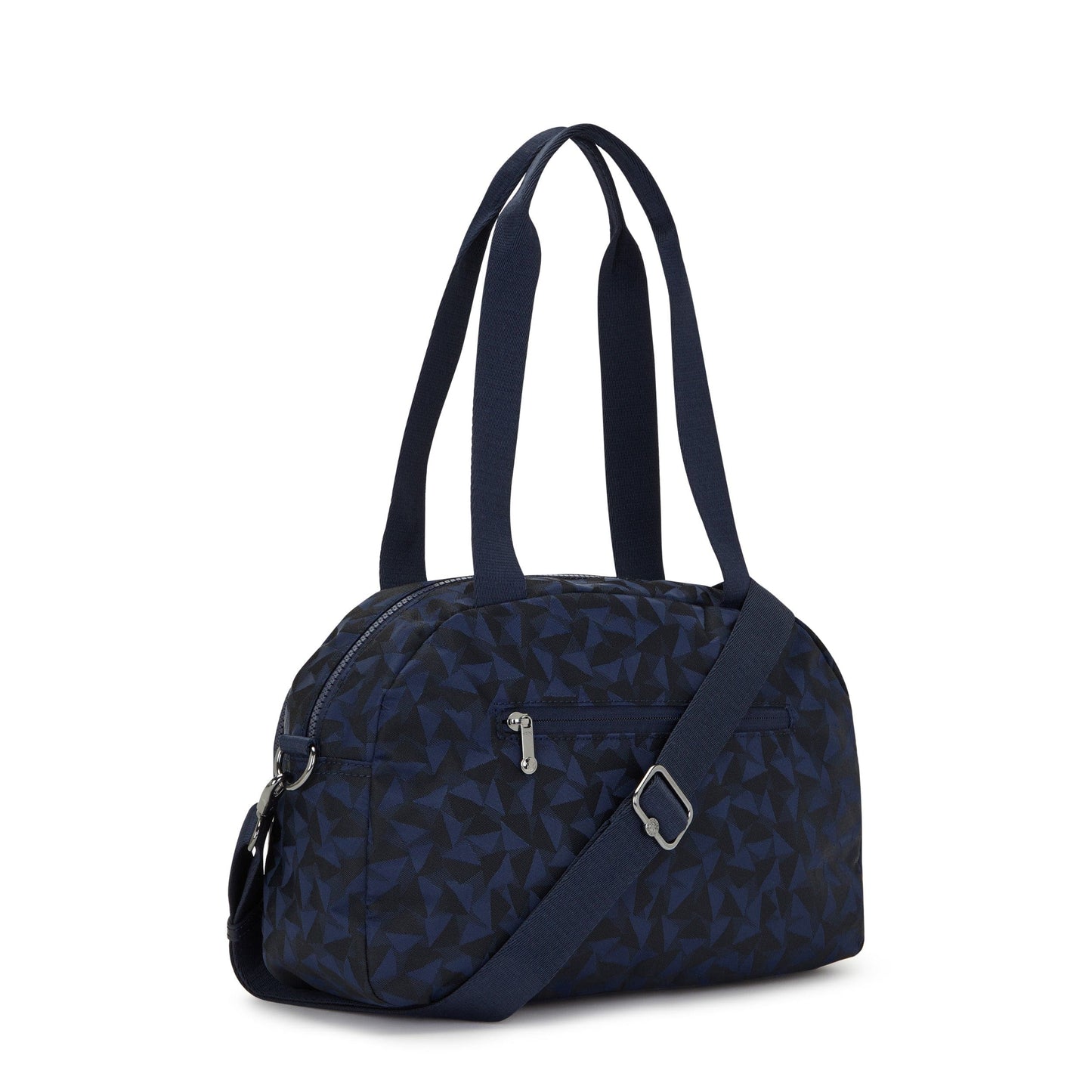 Kipling-Cool Defea-Medium Shoulderbag (With Removable Shoulderstrap)-Endless Navy Jacquard-I3954-3Qa