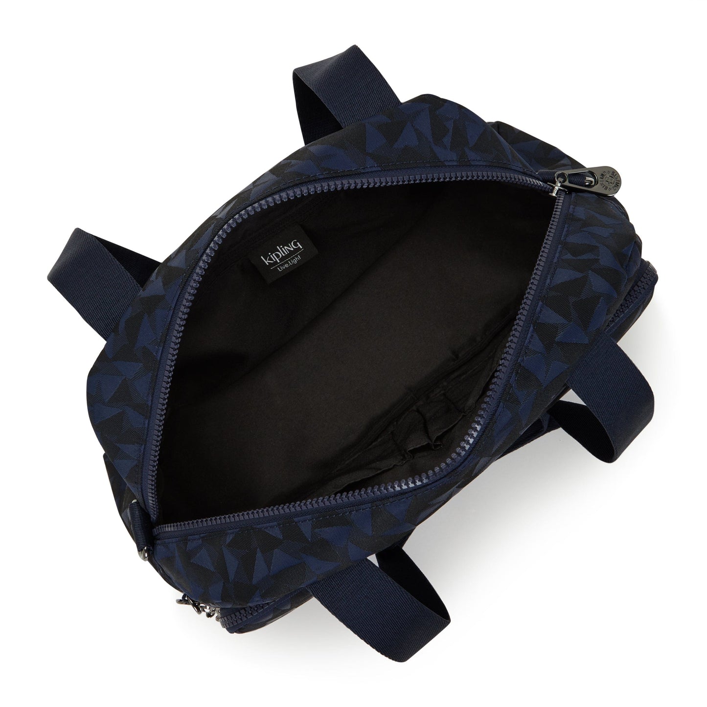 Kipling-Cool Defea-Medium Shoulderbag (With Removable Shoulderstrap)-Endless Navy Jacquard-I3954-3Qa
