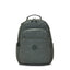 Kipling-Seoul-Large Backpack-Sign Green Embosse-I4034-F6C
