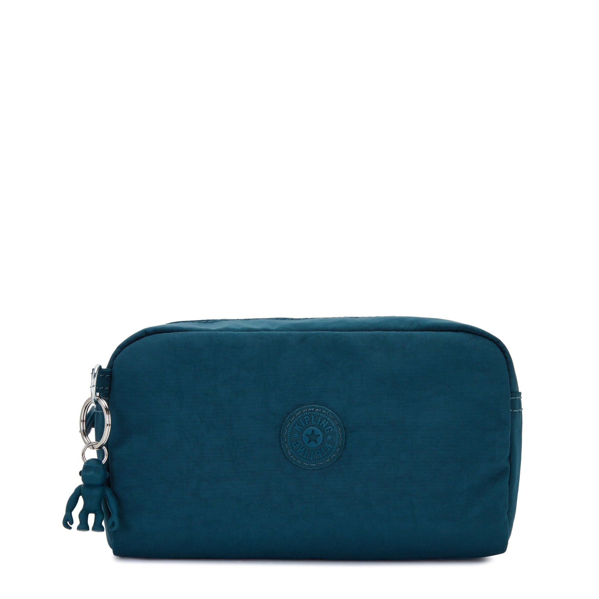 KIPLING-Gleam-Medium Pouch-Cosmic Emerald-I4542-5HC