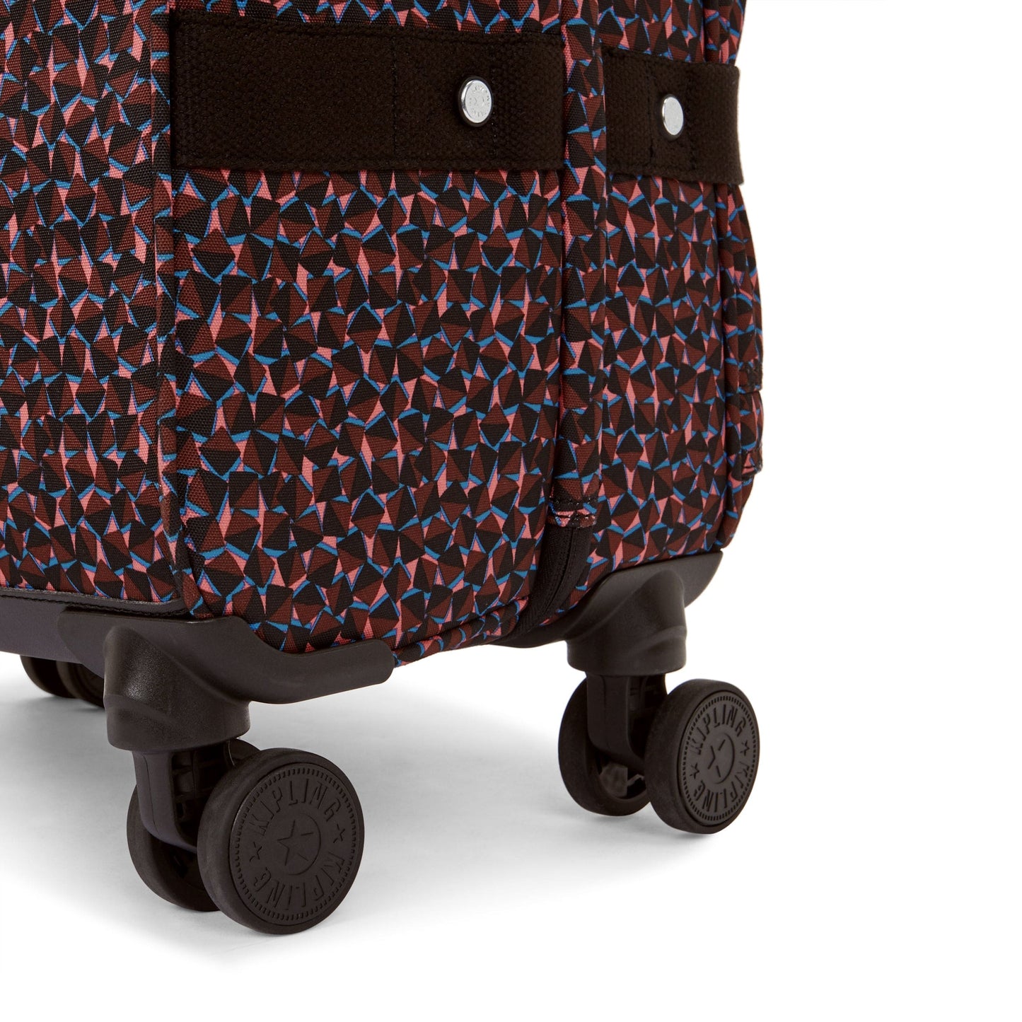 Kipling-Spontaneous M-Medium Wheeled Luggage-Happy Squares-I4556-B3X