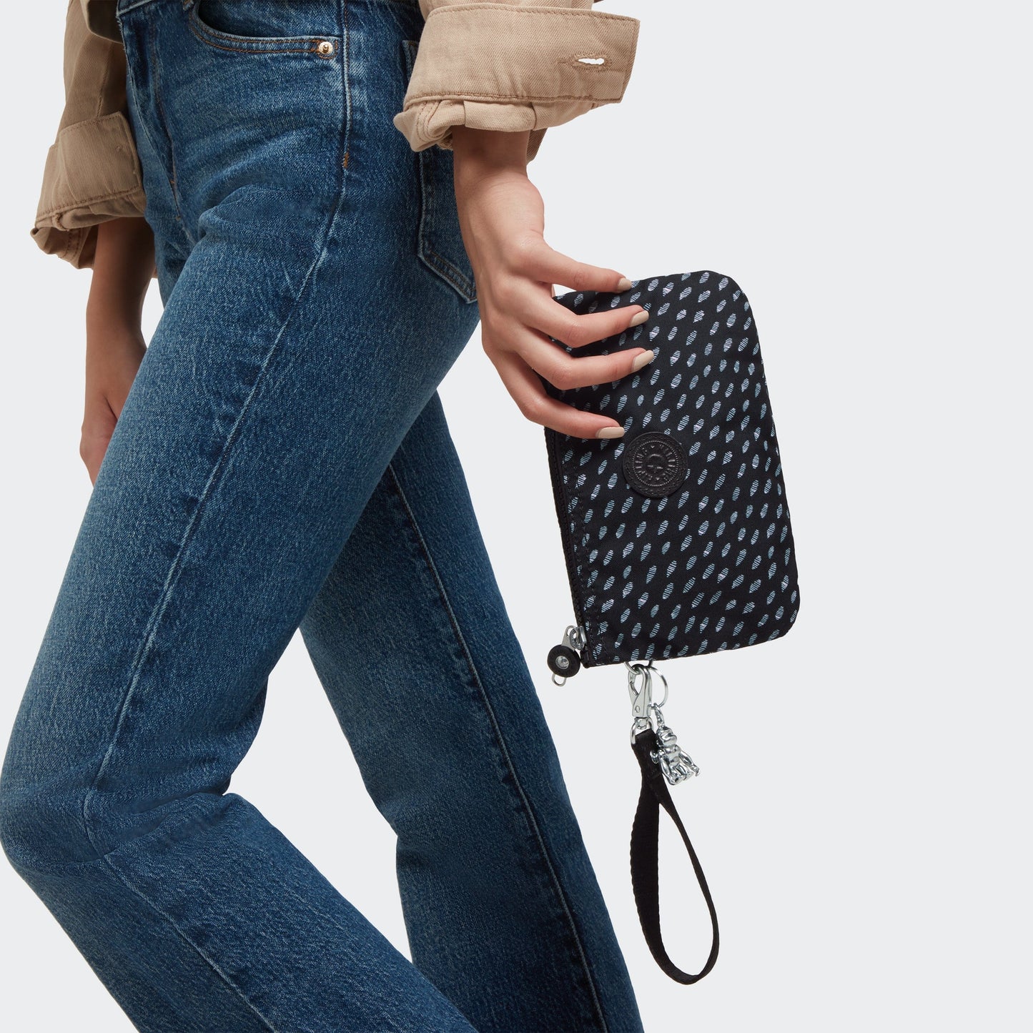 Kipling-Creativity Xl-Extra Large Purse (With Wristlet)-Ultimate Dots-I4734-R87