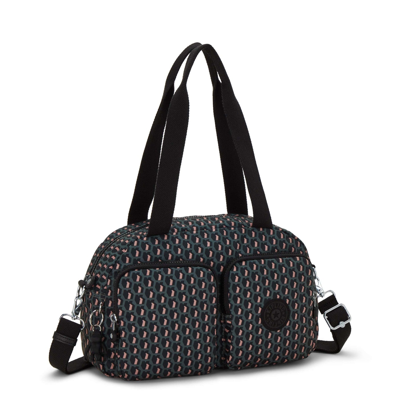 Kipling-Cool Defea-Medium Shoulderbag (With Removable Shoulderstrap)-3D K Pink-I5479-E1A