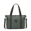 Kipling-Asseni-Large Tote (With Removable Shoulderstrap)-Sign Green Embosse-I5651-F6C