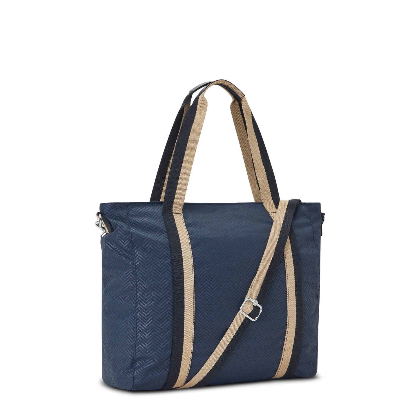 Kipling-Asseni-Large Tote (With Removable Shoulderstrap)-Endless Bl Emb-I5651-Y36