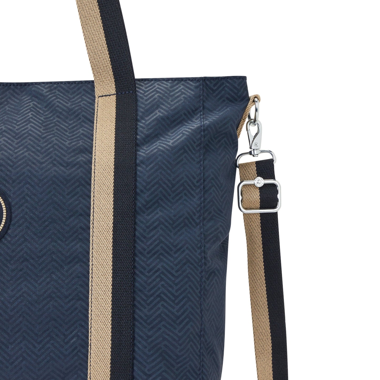 Kipling-Asseni-Large Tote (With Removable Shoulderstrap)-Endless Bl Emb-I5651-Y36