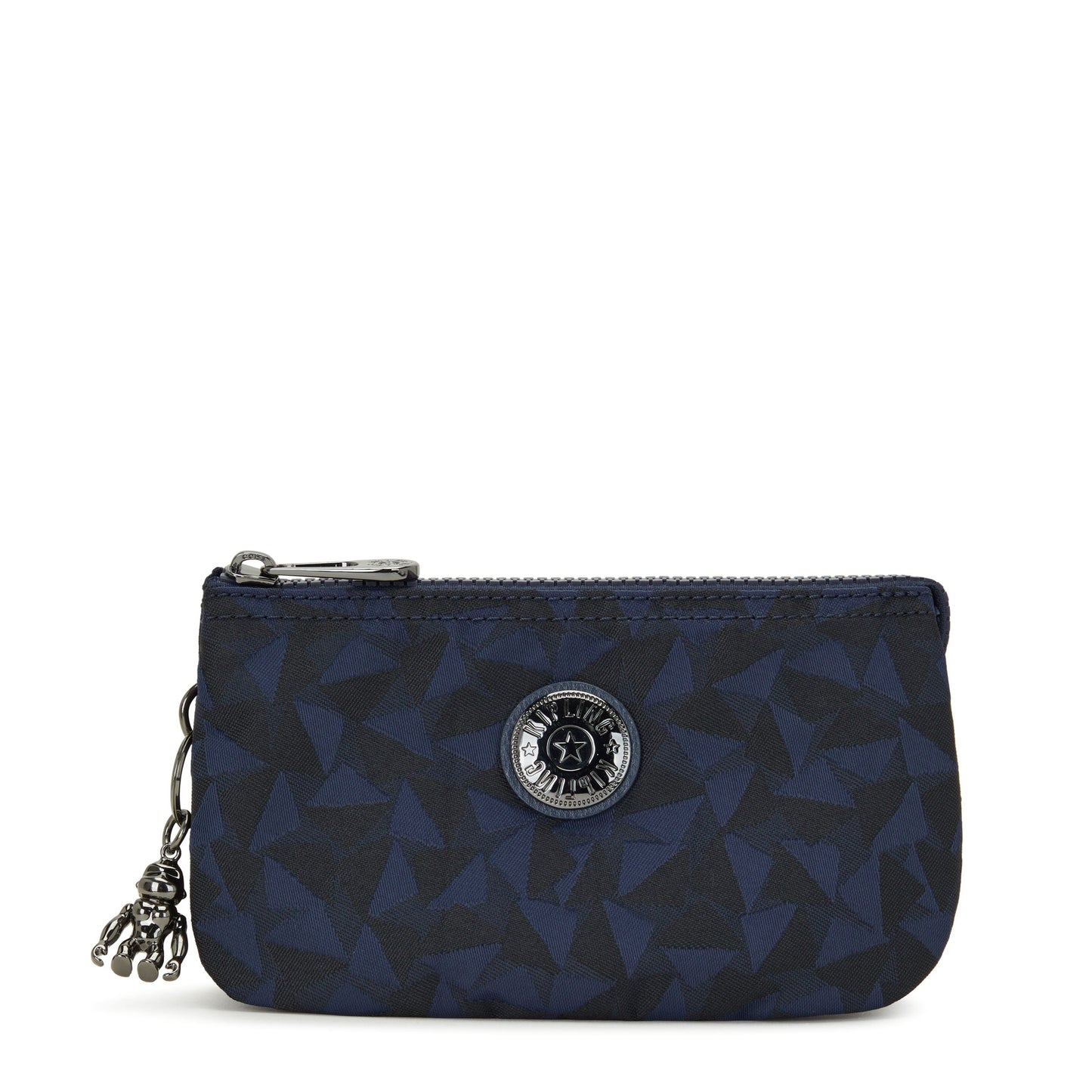 KIPLING-Creativity L-Large Purse-Endless Navy Jacquard-I5688-3QA