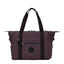 Kipling-Art M-Large Tote-Happy Squares-I6004-B3X