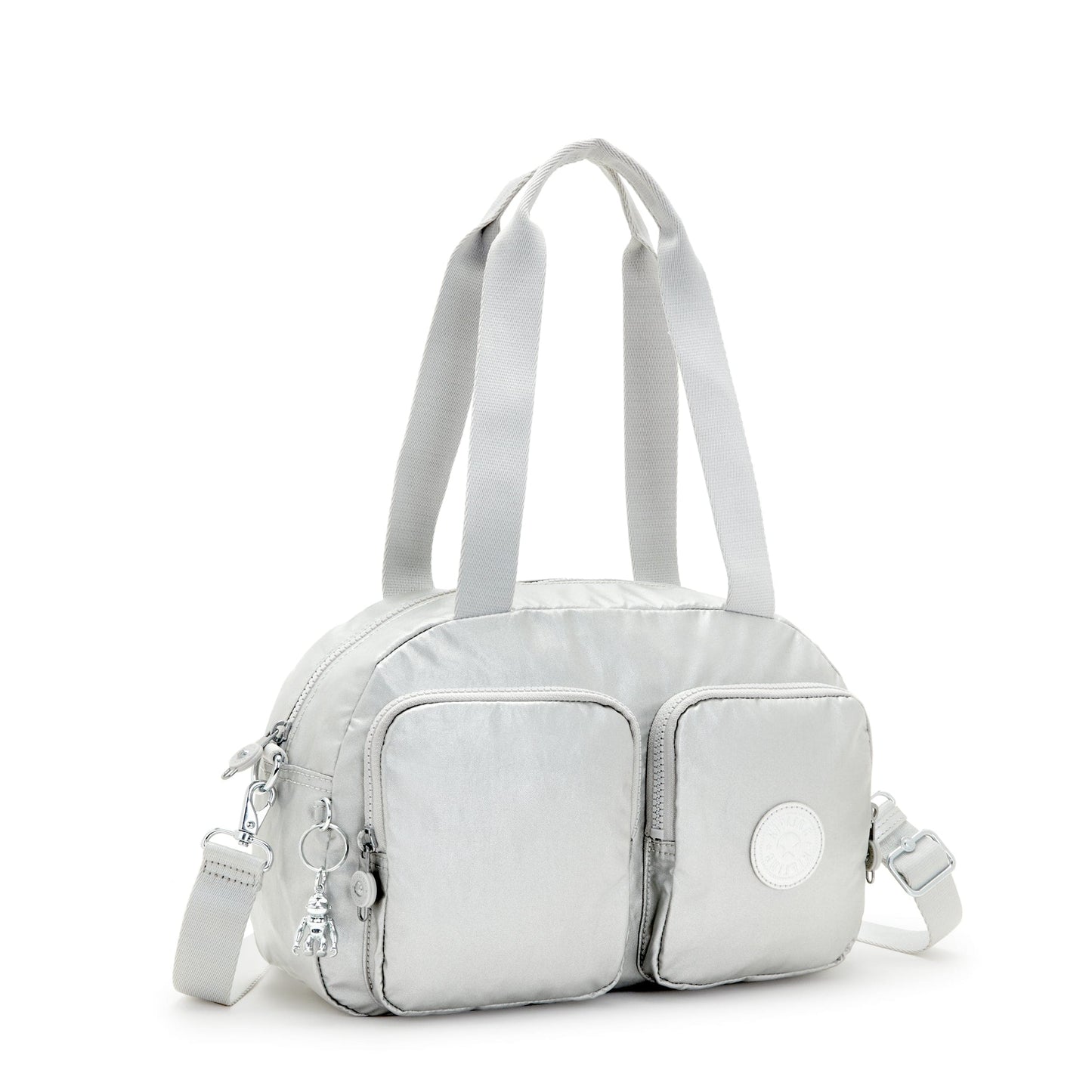 Kipling-Cool Defea-Medium Shoulderbag (With Removable Shoulderstrap)-Bright Metallic-I6017-Qd7