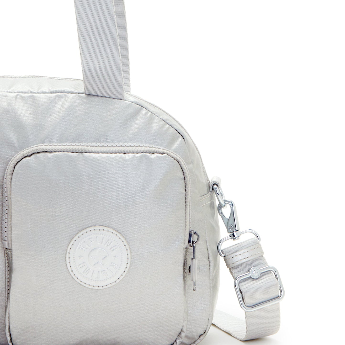 Kipling-Cool Defea-Medium Shoulderbag (With Removable Shoulderstrap)-Bright Metallic-I6017-Qd7