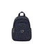 Kipling-Delia Mini-Small Backpack-Endless Navy Jacquard-I6217-3Qa