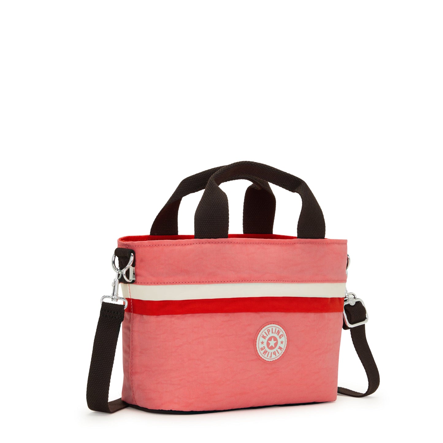 Kipling-Minta-Small Shoulder Bag (With Removable Shoulder Strap)-Tango Pink Block-I6370-S7M