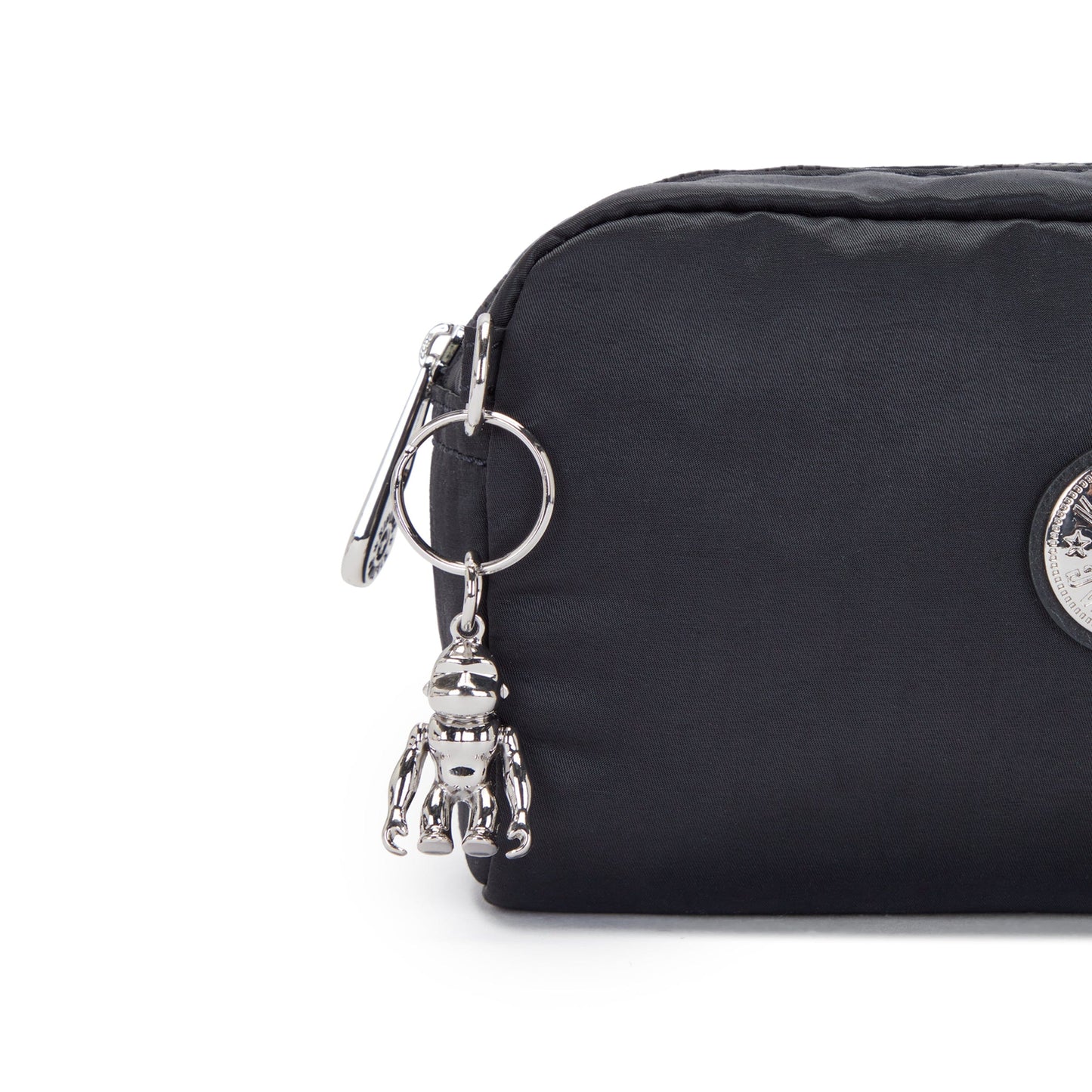 Kipling-Gleam-Medium Pouch-Nocturnal Satin-I7003-8Ea
