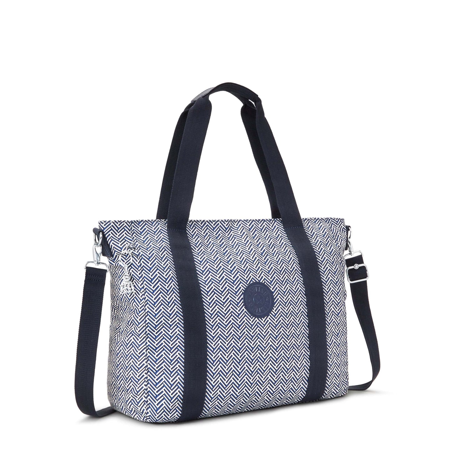 Kipling-Asseni-Large Tote (With Removable Shoulderstrap)-Urban Chevron-I7417-V44